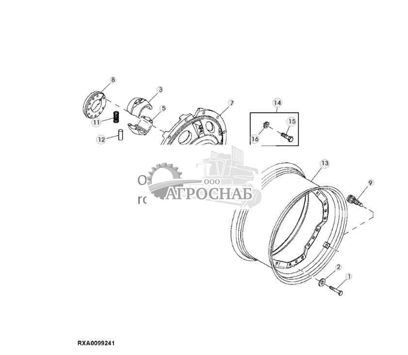 Cast Wheels (Heavy Duty) (110 Mm Axles) 